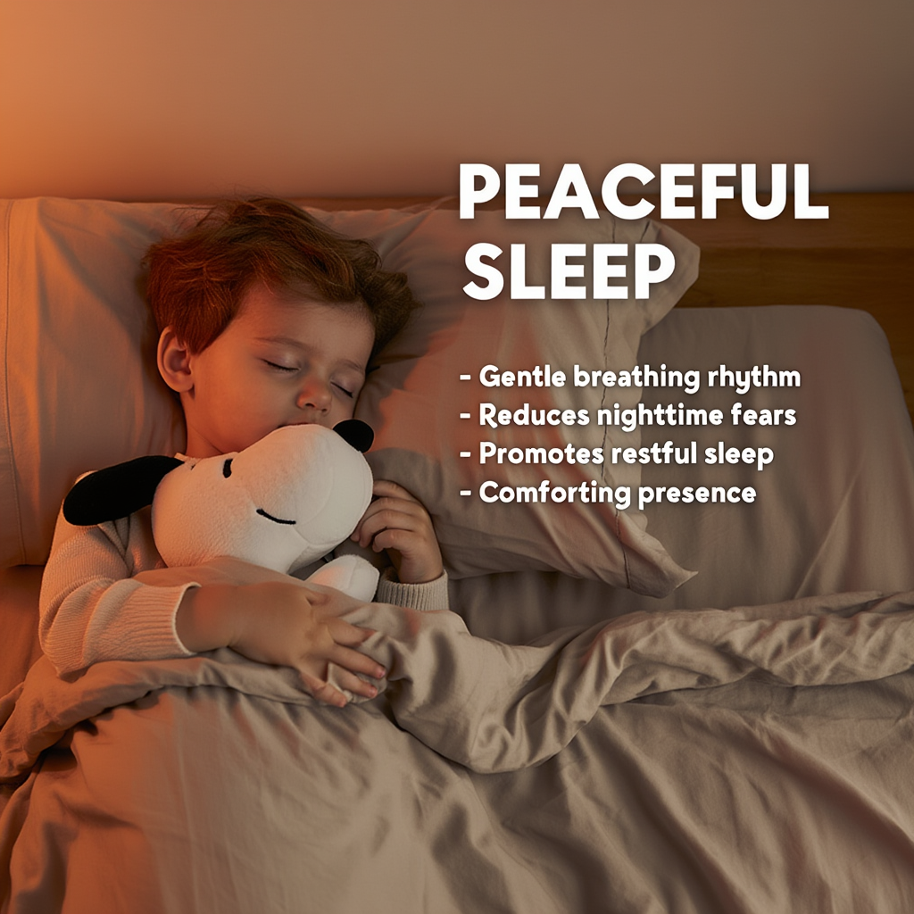 Breathing Puppy Plush